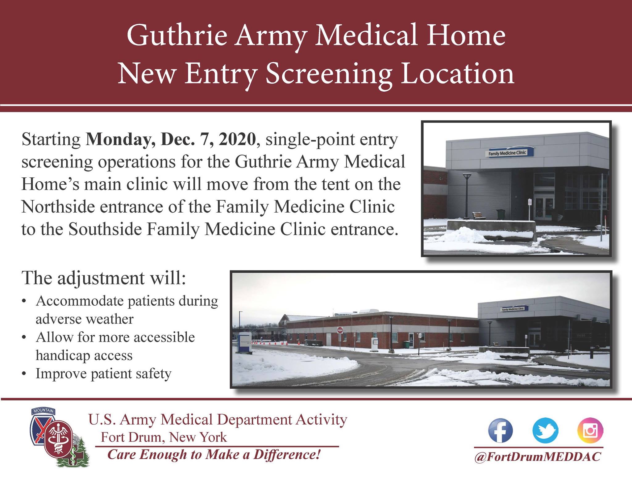 Guthrie Ambulatory Care Center > Health Services > COVID19 Update